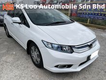 Honda Civic 1.5 i-VTEC Hybrid (A) PUSH START - KEYLESS - LEATHER SEAT - ALL PROBLEM CAN APPLY LOAN HERE - SEMUA MASALAH BOLEH BUAT LOAN KEDAI SINI