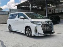 2021 Toyota Alphard 2.5 SC Full spec JBL speaker 8 year warranty