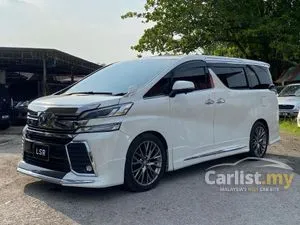 2016 Toyota Vellfire 2.5 ZG MPV