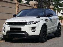 2011 LAND ROVER RANGE ROVER EVOQUE 2 DOOR DYNAMIC SPORT COUPE 2.0 i (A) TURBO Si4 DYNAMIC PETROL HIGH SPEC 0%GST