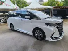 2025 Toyota Alphard 2.5 Z FULL SPEC / GRADE 5A /JBL SOUND SYSTEM / AUTO SIDE STEP/SUNROOF / HEAD UP DISPLAY/ 360 CAMERA / DIM / BSM
