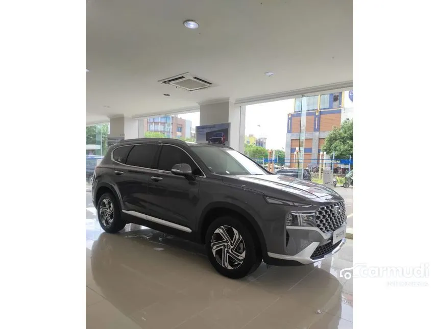 Jual Mobil Hyundai Santa Fe 2024 Signature 2.5 di Banten Automatic SUV Abu