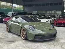 2022 Porsche 911 GT3 Olive Green XPEL PPF LIGHTWEIGHT FORGED RIMS PDLS+ PASM BOSE SPORTS CHRONO SPORT EXHAUST FRONT AXLE LIFT CARBON PACK FULLY LOADED