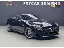 2018 Mercedes-Benz SLC200 2.0 Convertible #PANORAMIC VARIO- ROOF #GENUINE MILEAGE # ANDROID AUTO & APPLE CAR PLAY # SPORT MODE WITH ORI SPORT EXHAUST