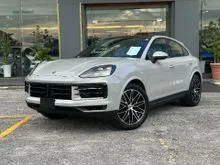 2024 Porsche Cayenne 3.0 Coupe FACELIFT PASSANGER DISPLAY SPORT CHRONO CAYENNE