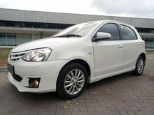 Jual Cepat Toyota Etios G Valco MT 2013 Putih, Km 9 Ribu Sangat Isitimewa, DP Minim