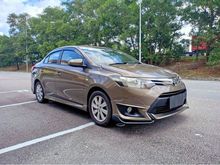 Loan Kedai/Credit/Bank Easy Approved, 2014 Toyota Vios 1.5 J Sedan