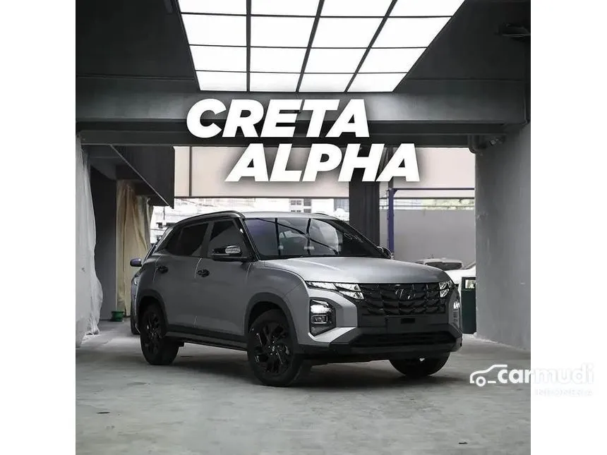 Jual Mobil Hyundai Creta 2024 Alpha 1.5 di Jawa Barat Automatic Wagon Silver Rp 372.800.000