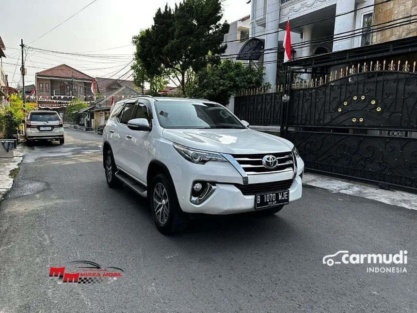 Jual Mobil Toyota Fortuner 2017 VRZ 2.4 di DKI Jakarta Automatic SUV Putih Rp 380.000.000