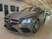 Recon 2019 Mercedes Benz E200 AMG Line Coupe 2.0 Turbocharge Full Spec Free 5 Years Warranty