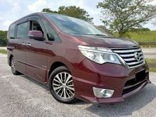 NISSAN SERENA 2.0L (A) S-HYBRID PREMIUM PUSHSTART / FULL LEATHER SEAT / LOW MILEAGES