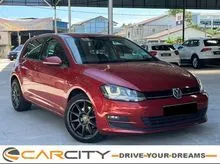 Y 2014 Volkswagen Golf 1.4 TSI Hatchback SUPER LOW MILEAGE 70KM WITH FULL SERVISRE RECORD UNDER VOLKSWAGEN