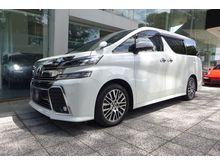 TOYOTA VELLFIRE 2.5 ZG EDITION 2015