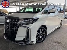 2018 Toyota Alphard 2.5 SC NEW FACELIFT MODELISTA FULL SPEC FULLY LOADED UNREGISTER 3LED Leather Pilot Seat 360 Camera JBL Home Theater Sunroof BSM