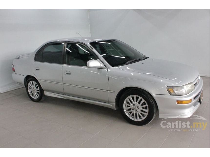 Toyota Corolla 1995 SEG 1.6 in Selangor Manual Sedan Silver for RM ...