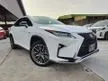 Recon SUPER DEAL 2018 Lexus RX300 2.0 F Sport red leather BSM HUD 23K MILEAGE ONLY UNREG RX 300 - Cars for sale
