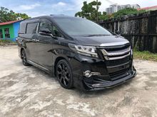 2017 SUNROOF MODELLISTA ALPINE VVIP STYLE Toyota Alphard 2.5 SC G S C UNREG