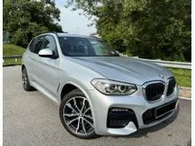 2020 BMW X3 2.0 xDrive30i M Sport G01 , FULL SERVICE RECORD 6XK KM , LIVECOCKPIT METER , POWER SEAT KEYLESS , REVERSE CAMERA , M SPORT 699 RIM SUV