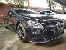 2015 Mercedes-Benz CLS400 3.5 Coupe Sunroof Power Boot Surround View Camera Xenon Light LED Daytime Running Light Harman Kardon Sound System Paddle Shift Push Start Button Keyless-Go