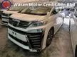 Recon 2018 Toyota Vellfire 2.5 ZG, Pilot Seats, BSM, JBL Home Theatre