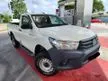 Used 2017 Toyota Hilux 2.4 Single Cab Pickup Truck Loan Kedai