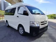 2015 Toyota Hiace 2.5 (M) High Roof Window Van