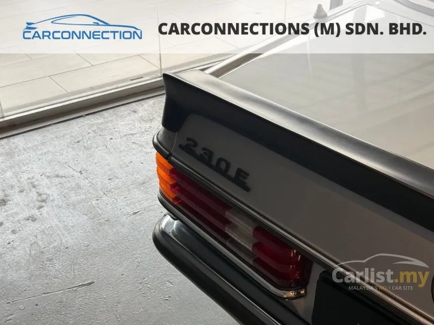 1984 Mercedes-Benz 230E Sedan