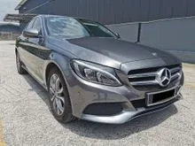 2017 Mercedes-Benz C180 1.6 Avantgarde AMG 1 Owner Original Paint