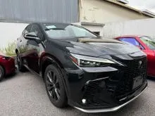 Ready Stock - 2023 Lexus NX350 F Sport - BLACK With Red interior - Mark Levinson