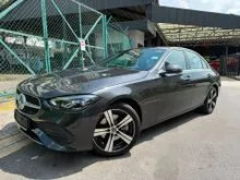 Mercedes-Benz C200 1.5 W206 FACELIFT FULL SERVICE RECORD 13K KM UNDER WARRANTY UNTIL 2027 LOCAL MALAYSIA SPEC