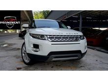 Range Rover Evoque 9 SPEEDS WARRANTY UNTIL 2020,1 YEAR WARRANTY 2015,CRYSTAL WHITE,4 NEW TYRES,POWER BOOT,LOW MILEAGE ONLY 5XKM,ONE DATIN OWNER