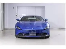 ATOMIC BLUE IN COMING STOCK UNREG 2022 FERRARI ROMA 3.9T V8 COUP JAPAN SPEC ULTRA LOW MILEAGE BEST VERSION OF ITS BRSND NEW
