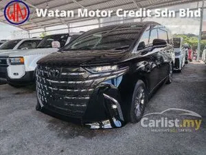 2023 Toyota Alphard 2.5 Z New Model 360 Camera 4,000km Grade 5A ( Promotion Free Tinted & Coating )