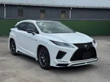 2021 Lexus RX300 2.0 F Sport/REAR POWER SEAT/PANAROMIC ROOF/BODYKIT/RED LEATHER/FREE 5 YEARS WARRANTY/FREE SERVICE