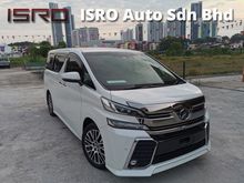 2017 Toyota Vellfire 2.5 ZG MPV JBL SYSTEM 4CAMERA PRE CRASH