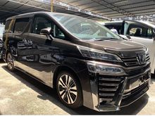 2019 Toyota Vellfire 2.5 ZG - GRADE 5A - 6,xxx KM - FULL SPEC - 5 YEARS WARRANTY- NO HIDDEN DETAIL OR COST!!