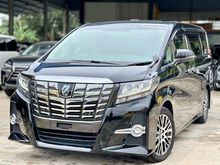 2017 Toyota Alphard 2.5 Sc Spec SunRoof Toyota Maker Tv Rear Monitor Pre Crash Unregistered 5 YEARS WARRANTY