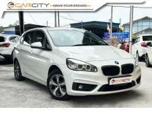 2016 BMW 218i 1.5 Active Tourer (A) 80K ORIGINAL LOW MILEAGE - 1Y WARRANTY