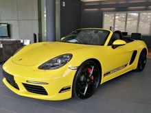 2016 Porsche 718 Boxster S 2.5 VTG Turbo Convertible Mega Specs Porsche UK Approved