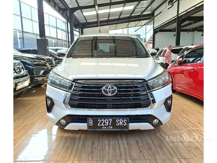 Jual Mobil Toyota Kijang Innova 2021 G Luxury 2.0 di Jawa Barat Automatic MPV Putih Rp 295.000.000