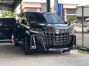 2022 Toyota Alphard SC 2.5 (Alpine Radio, Sunroof, Rear Monitor, BSM, DIM)