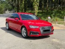 2019 Audi A4 2.0 (A) REAL Quattro , RARE UNIT IN MALAYSIA , NEWLY IMPORT , LOW MILEAGE
