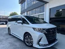 2023 Toyota Alphard 2.5 Z Gred 5A DIM BSM SUNROOF HUD