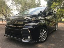 2017 Toyota Vellfire 2.5 MPV Golden Eyes**PRE-CRASH**RADAR CRUISE**SHOWROOM CONDITION****PREMIUM WARRANTY**