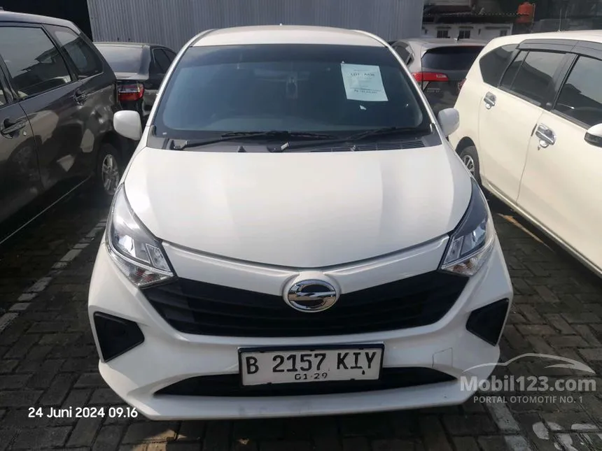 Jual Mobil Daihatsu Sigra 2023 M 1.0 di Jawa Barat Manual MPV Putih Rp 116.000.000