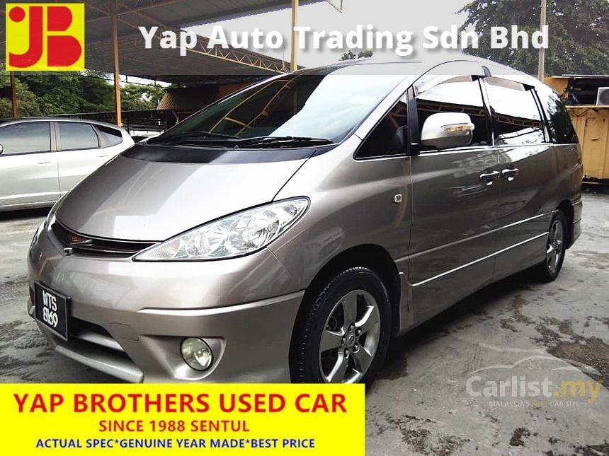 Toyota Estima 2005 Aeras 2 4 In Kuala Lumpur Automatic Mpv Grey For Rm 53 800 5434184 Carlist My