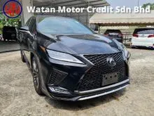 2021 Lexus RX300 2.0 F SPORT NEW FACELIFT INC SST 360 CAM 3LEDS HEADLIGHT HUD SUNROOF WIRELESS CHARGER BSM LTA PRE CRASH GRADE 5 JAPAN UNREG