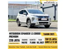 2021 Mitsubishi Xpander Cross 1.5 Premium MPV Matic Putih Siap Pakai Irit Keren Canggih Murah