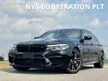 Recon 2020 BMW M5 4.4 V8 StepTronic X Drive Unregistered Top Speed 249 Km/h Harmon Kardon Sounds System Head Up Display 8 Speed Auto Step Tronic 20 Inch M S