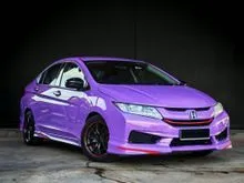 2014 Honda City 1.5 S Plus Sedan Gm6 Special Colour Purple Type R Rim Sport Design Interior Leather Seats & 10inch Player With Reverse Camera